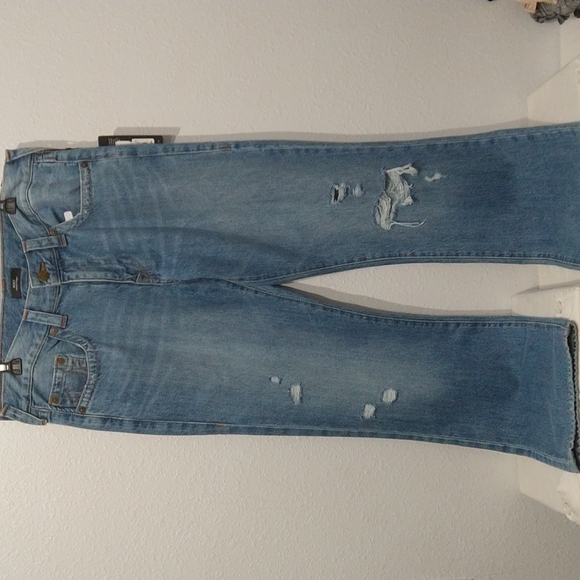 True Religion Ricky Nicks Destruction Straight-Fit Jeans - Picture 3 of 10